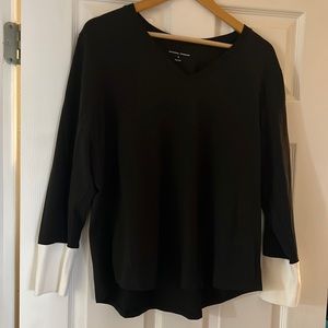 Universal standard black top. Size M petite (2X)